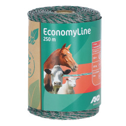 Fio de cerca EconomyLine AKO Verde / cinza