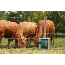 Fio de cerca PlatinumLine AKO Branco / azul Fio de cerca PlatinumLine AKO Branco / azul