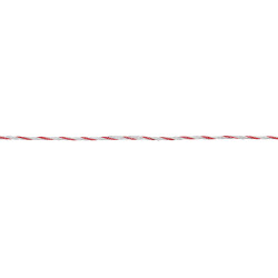 Fio de cerca TopLine Plus AKO Branco / vermelho