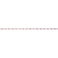 Fio de cerca TopLine Plus AKO Branco / vermelho