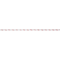 Fio de cerca TopLine Plus AKO Branco / vermelho