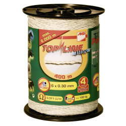 Fio de cerca TopLine Plus AKO Branco