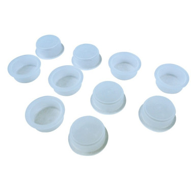 Saco com 5 tampões La Gee transparentes Polyfirst Saco com 5 tampões La Gee transparentes Polyfirst