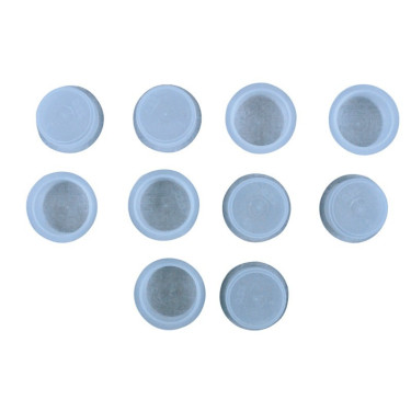 Saco com 5 tampões La Gee transparentes Polyfirst Saco com 5 tampões La Gee transparentes Polyfirst