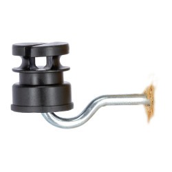 Isolador com fenda AKO Preto