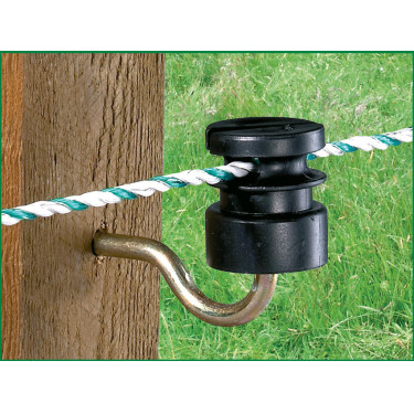 Isolador com fenda AKO Preto