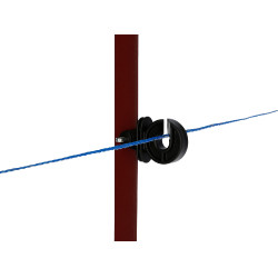 Isolador de pino para estaca de canto AKO Preto