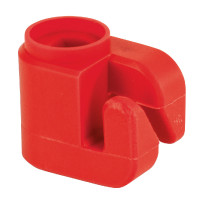 Isolador de choque para estacas ovais AKO Vermelho