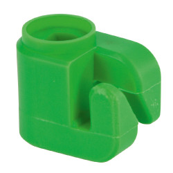 Isolador de choque para estacas ovais AKO Vermelho