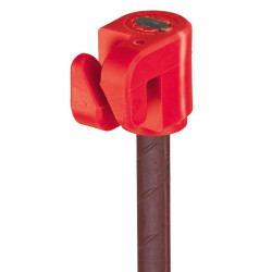 Isolador de choque para estacas ovais AKO Vermelho