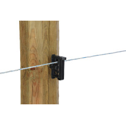 Isolador clipe Maxi Tape AKO Antracite Cinzento Isolador clipe Maxi Tape AKO Antracite Cinzento