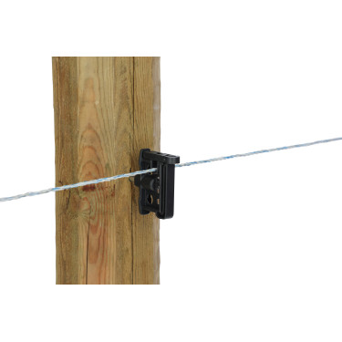 Isolador clipe Maxi Tape AKO Antracite Cinzento Isolador clipe Maxi Tape AKO Antracite Cinzento