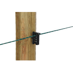 Isolador clipe Maxi Tape AKO Antracite Cinzento Isolador clipe Maxi Tape AKO Antracite Cinzento