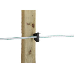 Isolador de canto para fita Cavallo AKO Preto