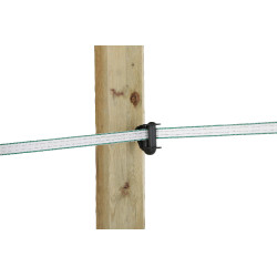 Isolador de canto para fita Cavallo AKO Preto