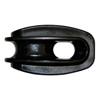 Isolador de canto tipo “ovo” AKO Preto
