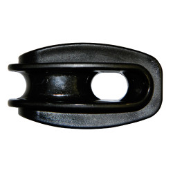 Isolador de canto tipo “ovo” AKO Preto