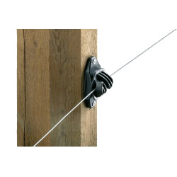 Isolador para cerca permanente Highland AKO Preto