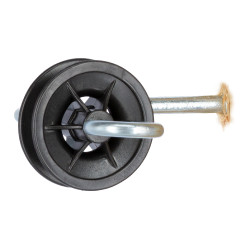 Isolador de porta AKO Preto