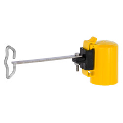 Isolador de topo, solução de canto para fita/cordão T-Post AKO
