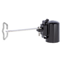 Isolador de topo, solução de canto para fita/cordão T-Post AKO Preto