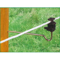 Isolador afastador com cordel AKO Preto