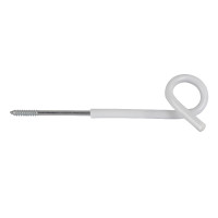 Isolador afastador com olhal AKO Branco