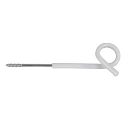 Isolador afastador com olhal AKO Branco