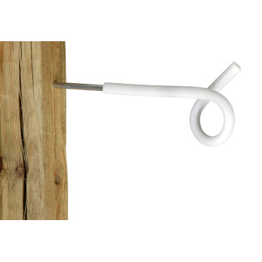 Isolador afastador com olhal AKO Branco