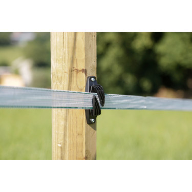 Isolador para fitas AKO Preto Isolador para fitas AKO Preto