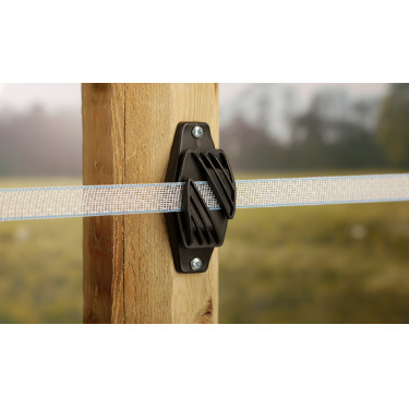 Isolador para fitas AKO Preto Isolador para fitas AKO Preto