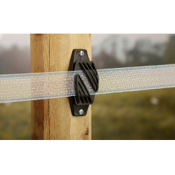 Isolador para fitas AKO Preto Isolador para fitas AKO Preto