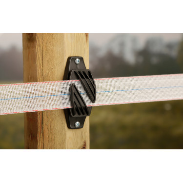 Isolador para fitas AKO Preto Isolador para fitas AKO Preto