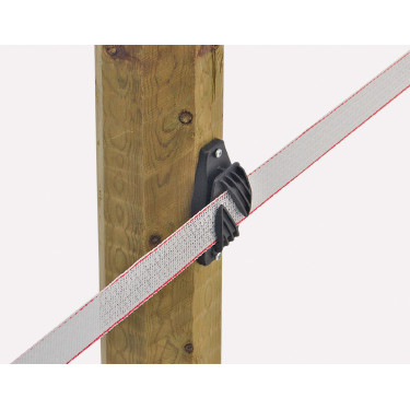 Isolador para fitas AKO Preto Isolador para fitas AKO Preto