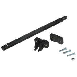 Kit complementar para redes de vedação WolfStop Kerbl Hobbyfarming Preto