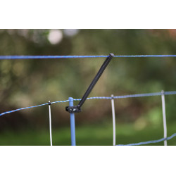 Kit complementar para redes de vedação WolfStop Kerbl Hobbyfarming Preto