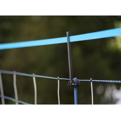 Kit complementar para redes de vedação WolfStop Kerbl Hobbyfarming Preto