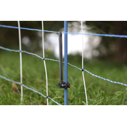 Kit complementar para redes de vedação WolfStop Kerbl Hobbyfarming Preto