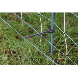 Kit complementar para redes de vedação WolfStop Kerbl Hobbyfarming Preto