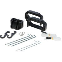 Kit completo de abertura para rede Kerbl Hobbyfarming Preto Kit completo de abertura para rede Kerbl Hobbyfarming Preto