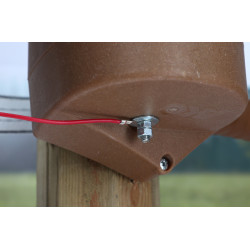 Kit de portão Premium FLEXIGATE green AKO Castanho