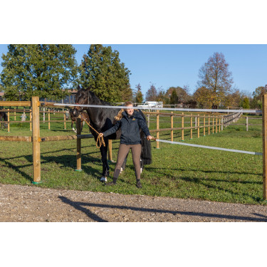 Kit de portão Premium FLEXIGATE green AKO Castanho