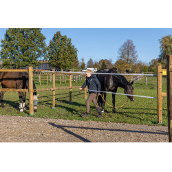 Kit de portão Premium FLEXIGATE green AKO Castanho