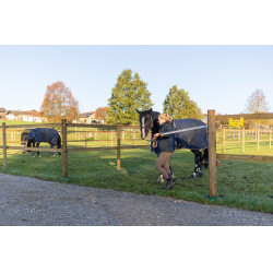 Kit de portão Premium FLEXIGATE green AKO Castanho