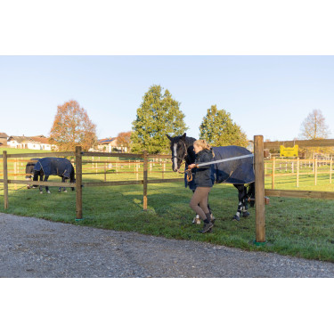 Kit de portão Premium FLEXIGATE green AKO Castanho