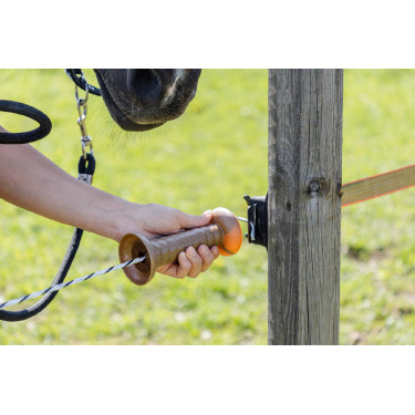 Kit de portão Premium FLEXIGATE green AKO Castanho Kit de portão Premium FLEXIGATE green AKO Castanho