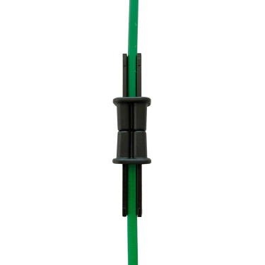 Conector com reforços verticais Litzclip® para redes de vedação Kerbl Hobbyfarming Conector com reforços verticais Litzclip® para redes de vedação Kerbl Hobbyfarming