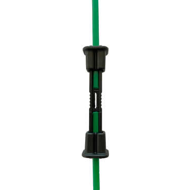 Conector com reforços verticais Litzclip® para redes de vedação Kerbl Hobbyfarming Conector com reforços verticais Litzclip® para redes de vedação Kerbl Hobbyfarming