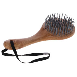 Escova para crina e cauda Magic Brush Madeira Bege Escova para crina e cauda Magic Brush Madeira Bege