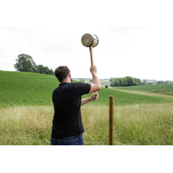 Malleta de madeira AKO Freixo